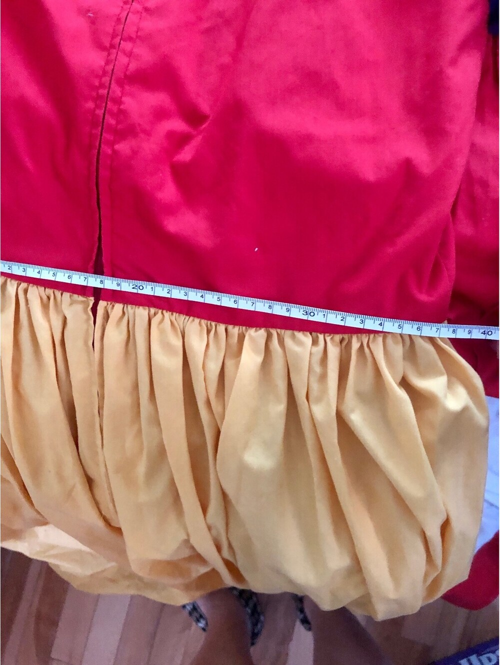 Snow White Halloween Costume Adult S Dress Cape Sturdy Quality 42/38cm Princess - Picture 6 of 8